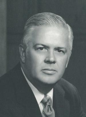 Lyle W. Allen, official ISBA President's portrait