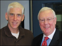 Jim Anderson (left) and  John O'Brien (right)