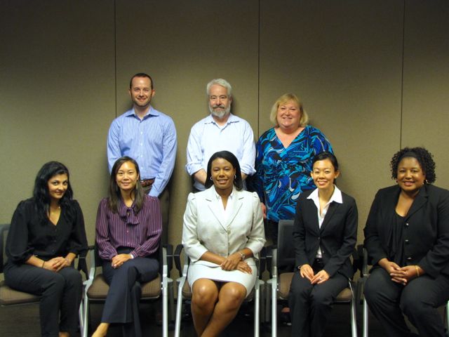 Officers of the Diversity Leadership Council with the new Diversity Fellows